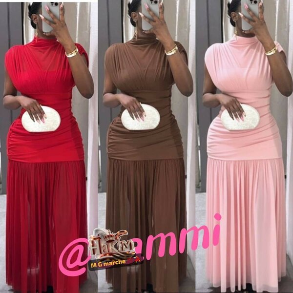 Robe longue élégante femme