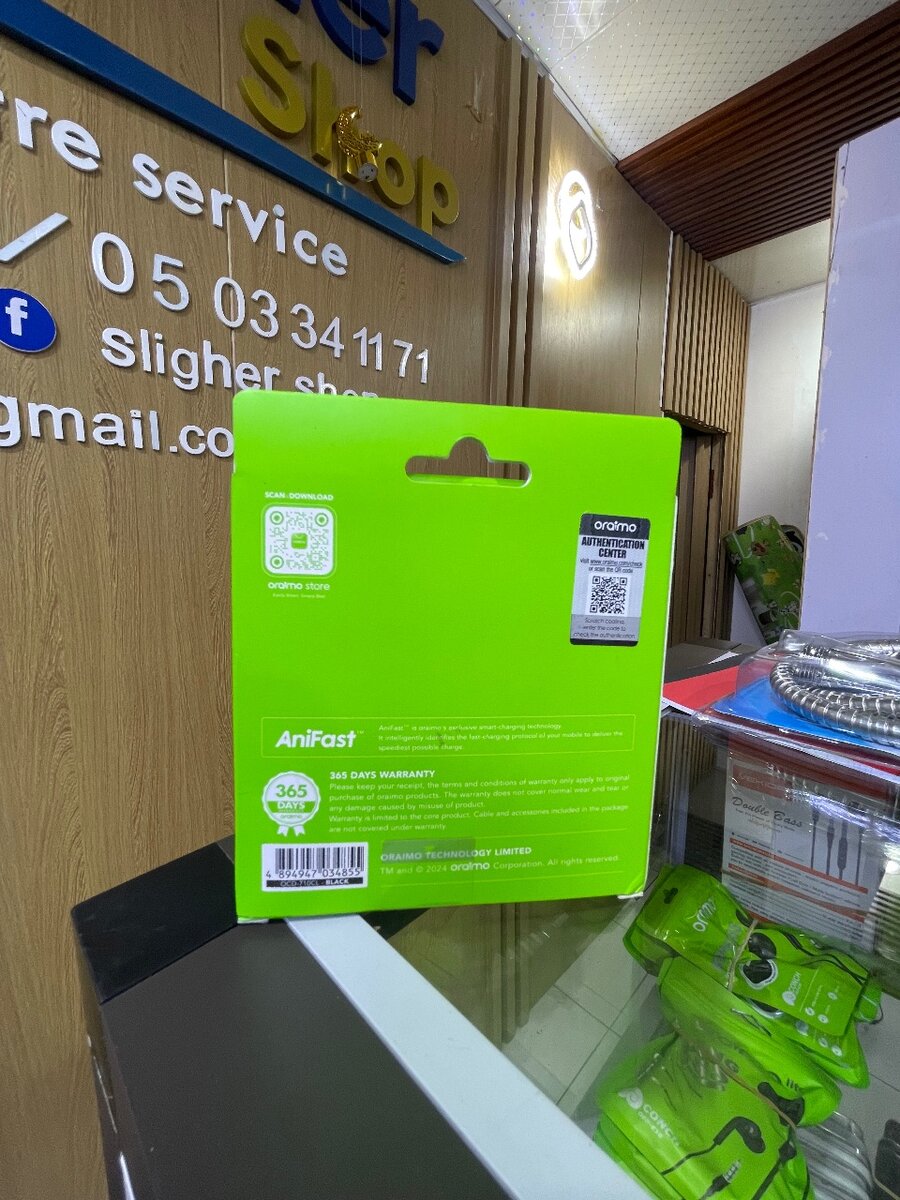 Câble USB-C Oraimo Rapide