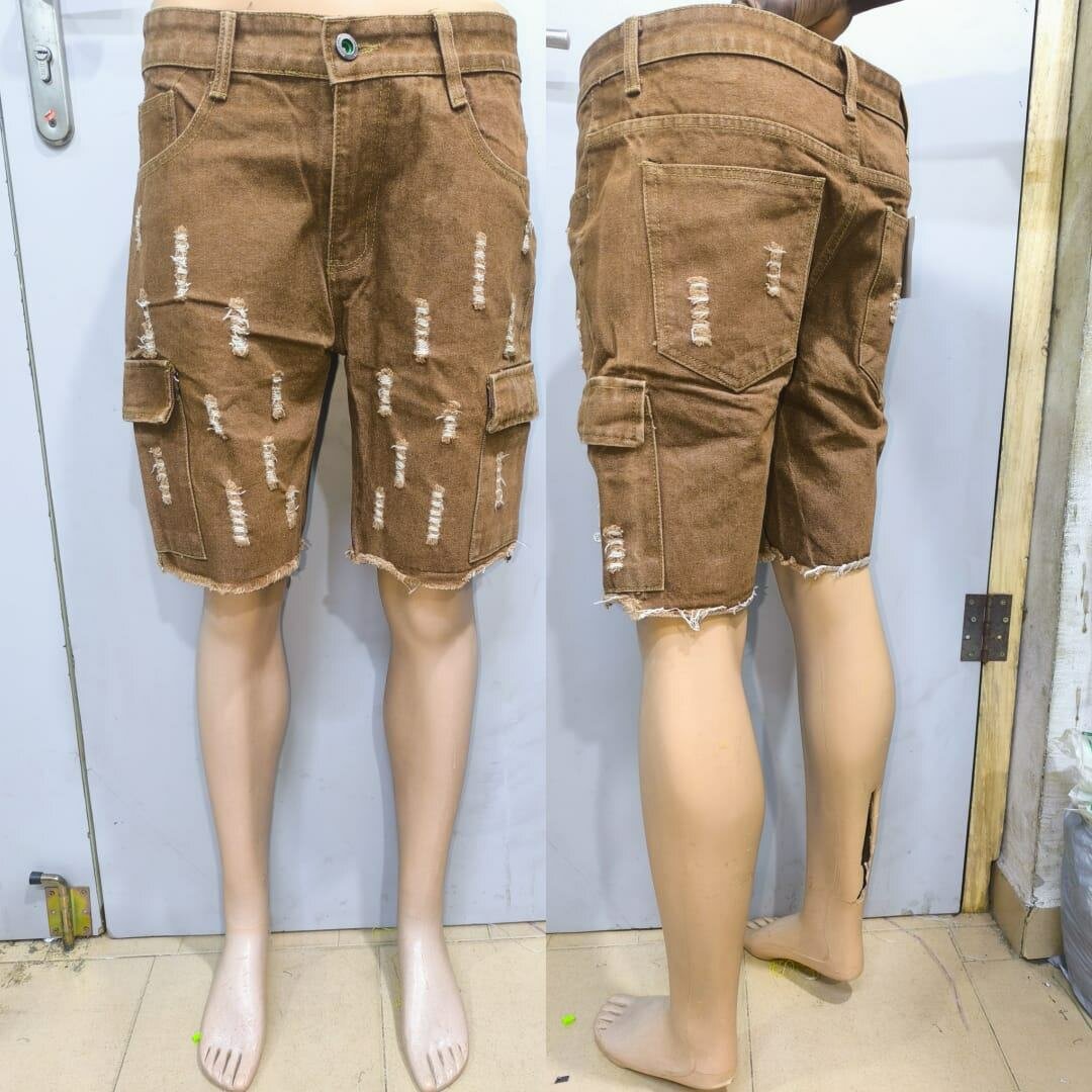 Shorts en jean décontractés homme