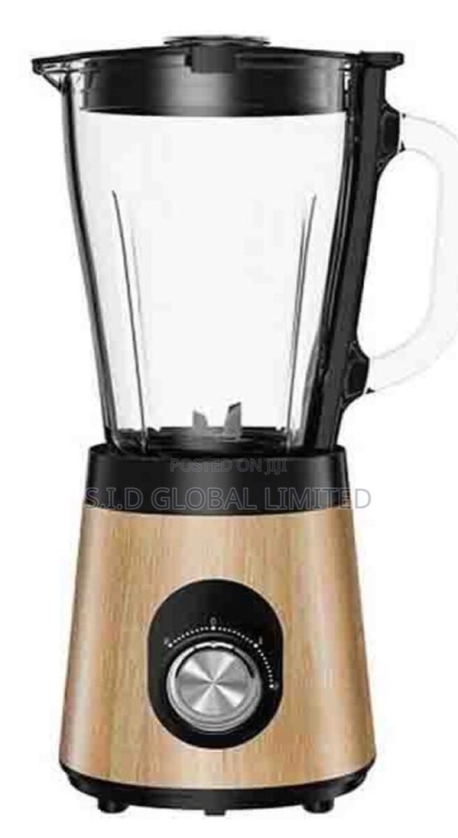 Jug Lock Nasco 500Watt Blender 1.5L Wooden Coating