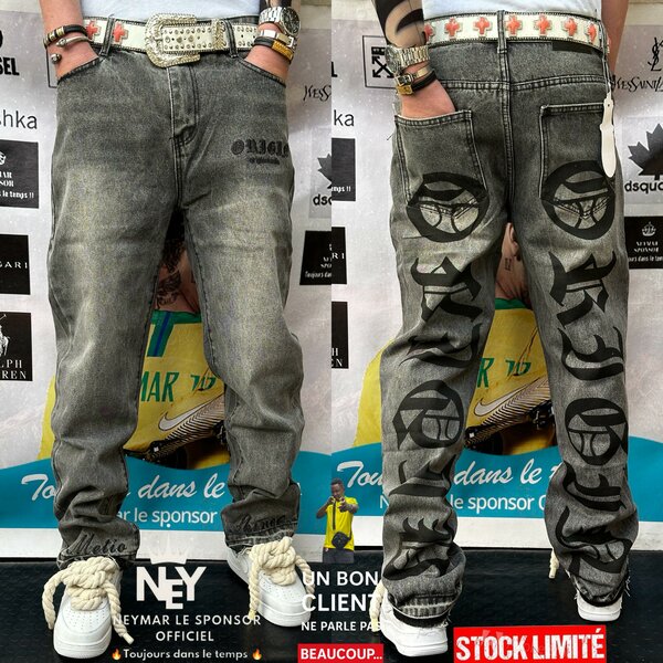 Jean street art pour hommes