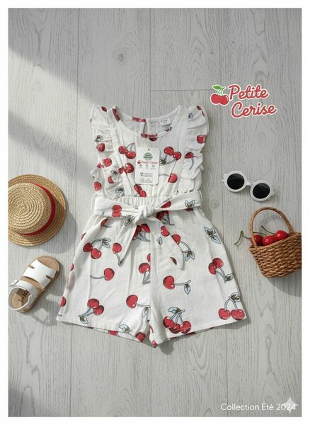 Combinaison Enfant Cerises