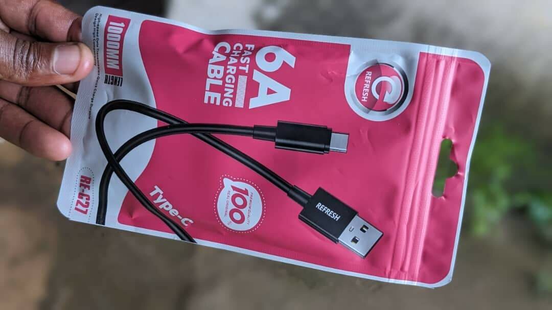 Type C fast phone charging cables