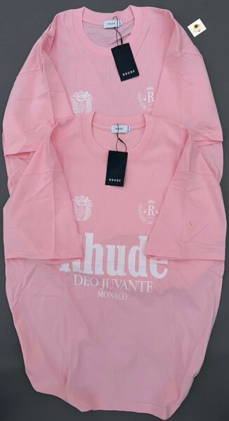 T-shirt rose unisexe luxe