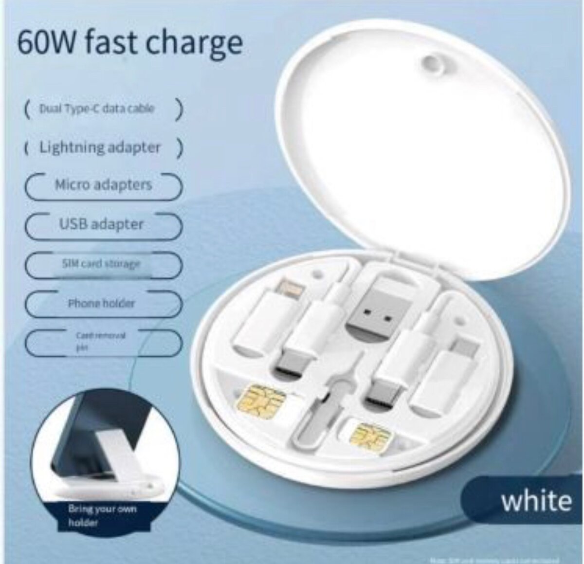 Fast charging data cable set