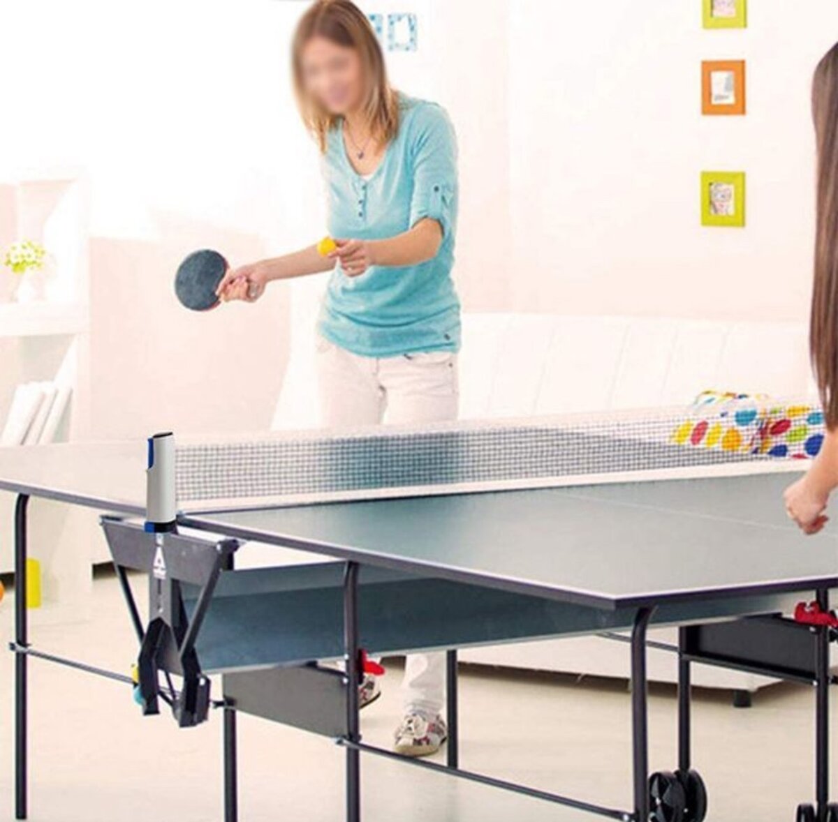 170cm Retractable Table Tennis Net Kit Replacement Set