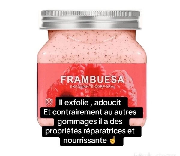 Exfoliant Corporel Framboise