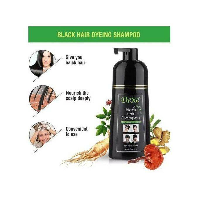 Dexe Shampoo Teinture Noir