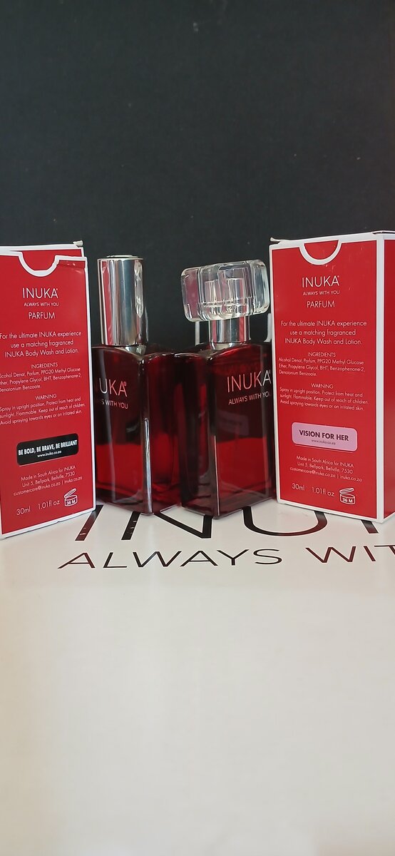 Inuka classic range perfume