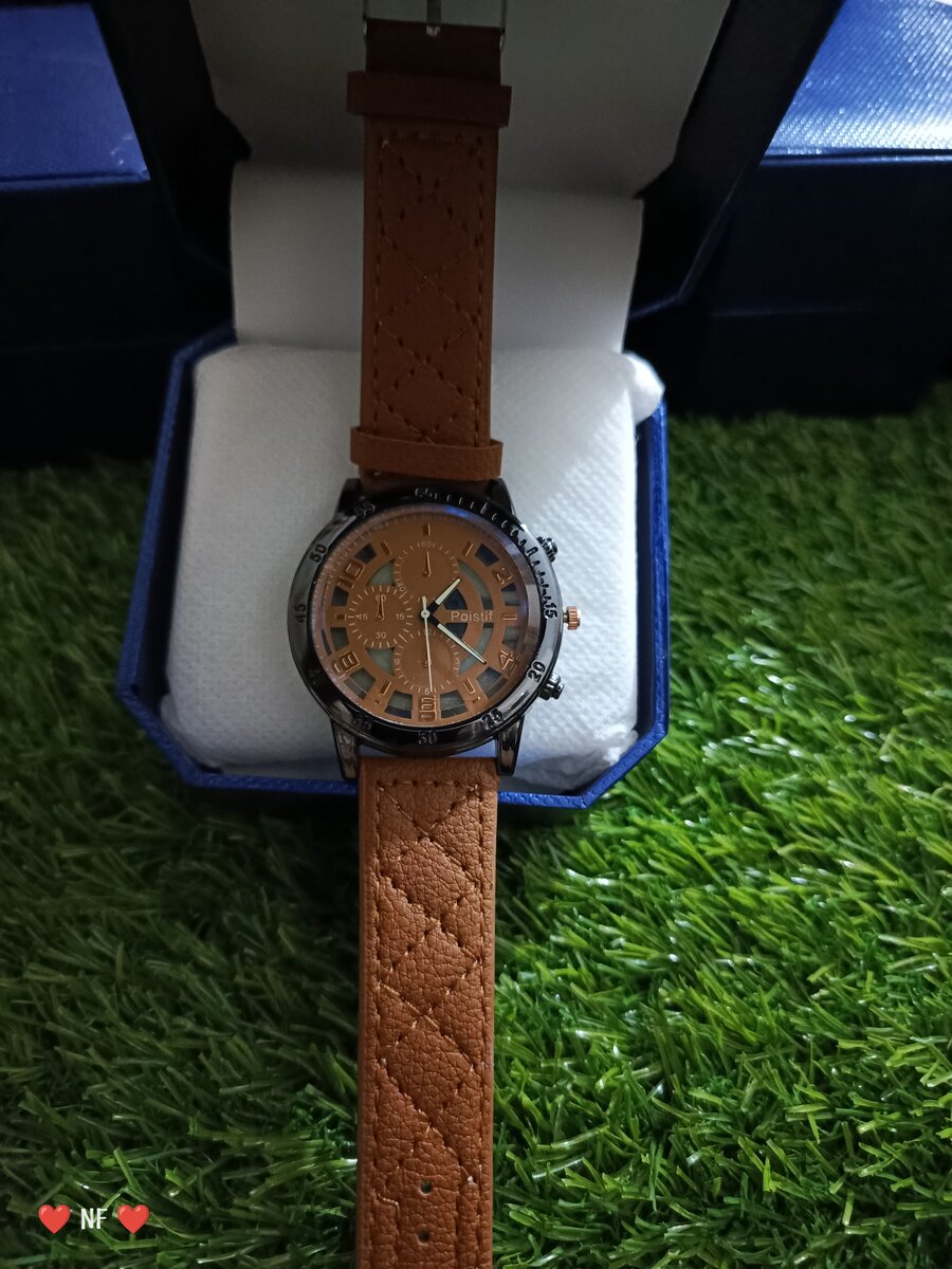 Beautiful leather watch
