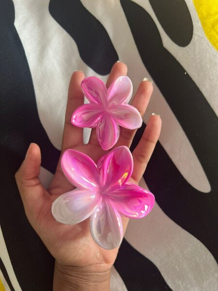 Barrettes à fleurs élégantes