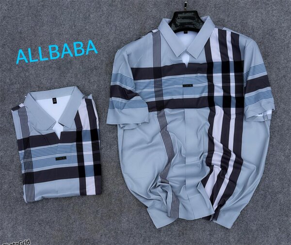 Chemises décontractées imprimées homme