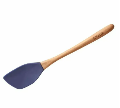 Wooden back Silicone Spatula Heat Resistant For Cooking And Baking