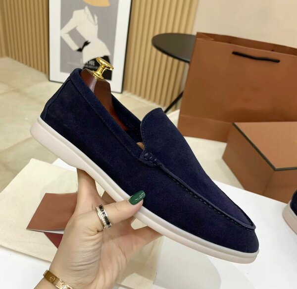 Mocassin en daim