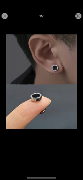 Boucles d'oreilles aimant