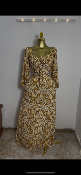 Robe Maxi Bohème Élégante