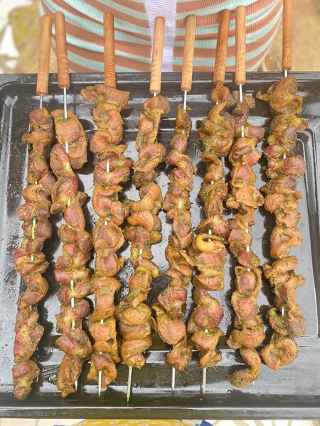 Brochettes gesier