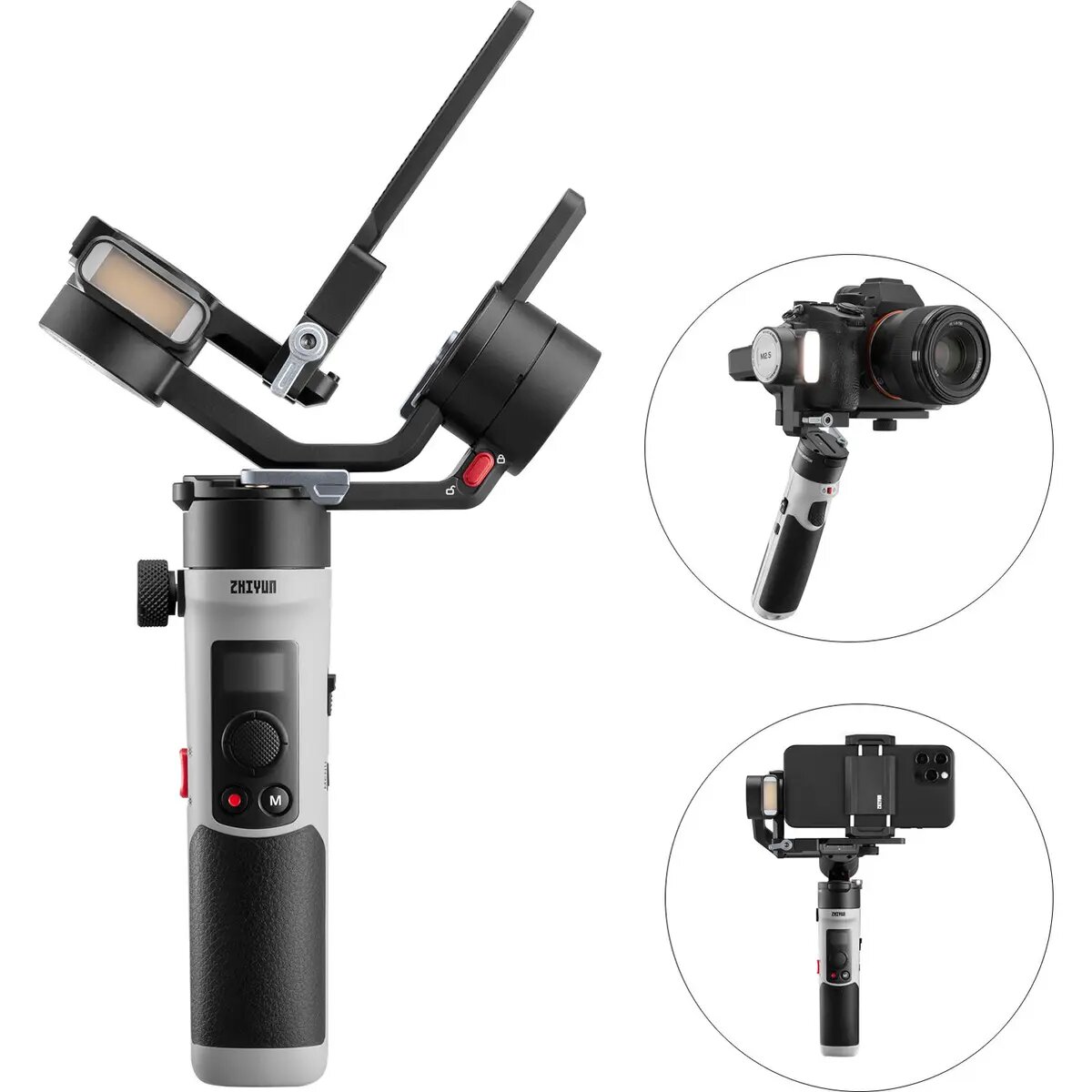 Stabilisateur Pro - Zhiyun CRANE M2S (Pack Combo)