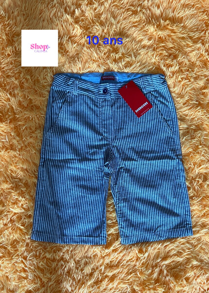 Shorts garçon 10 ans