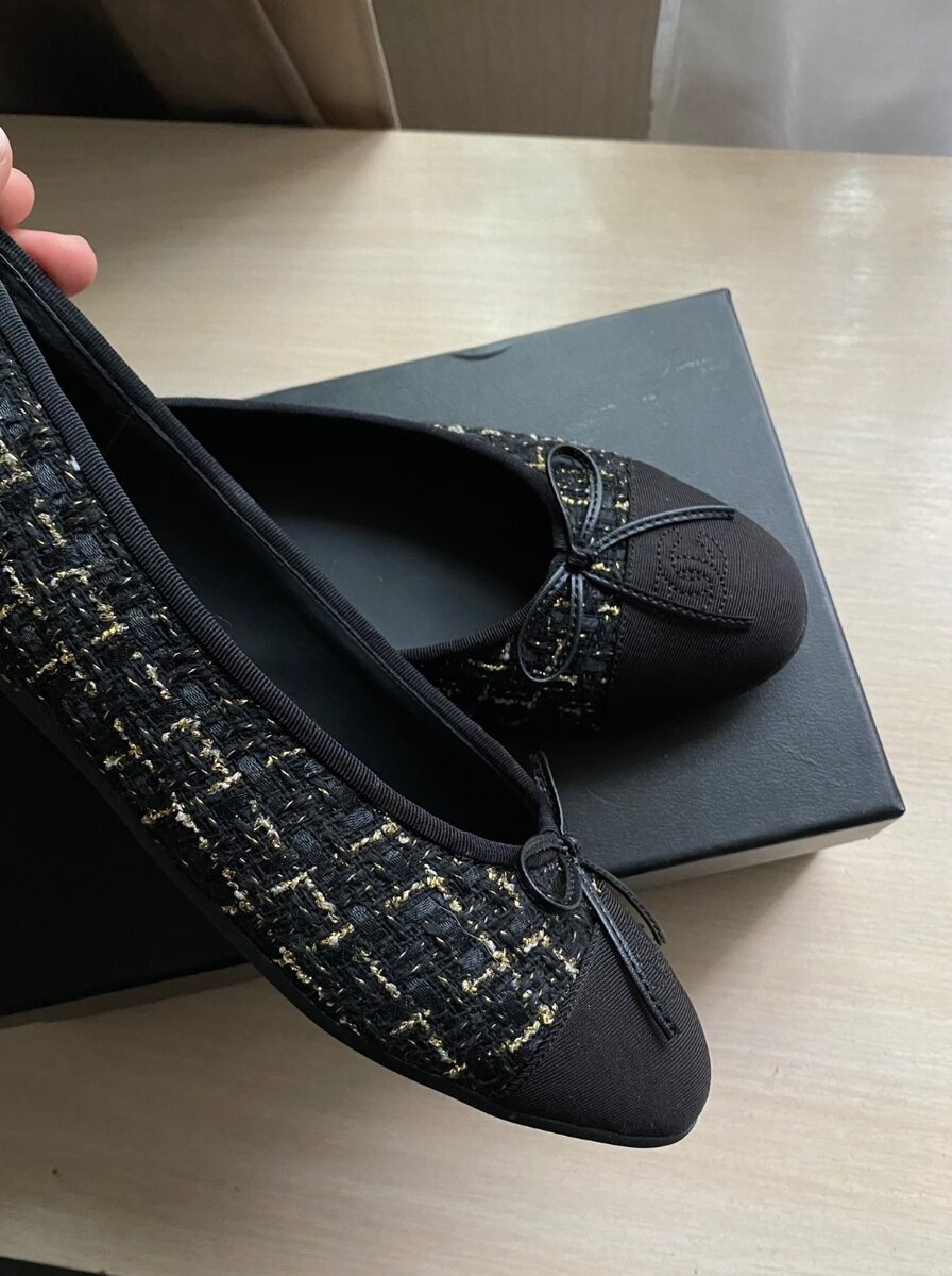 Балетки под Chanel