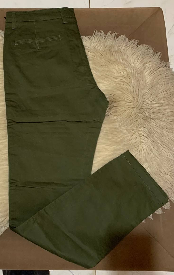 khaki trousers