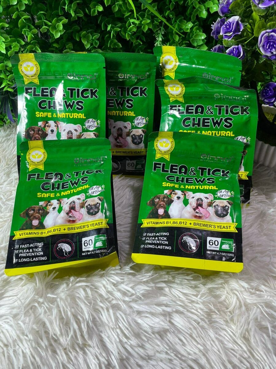 Friandises anti-puces naturelles