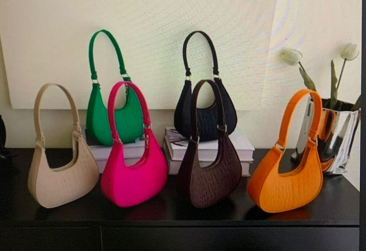 Sac à main coloré tendance