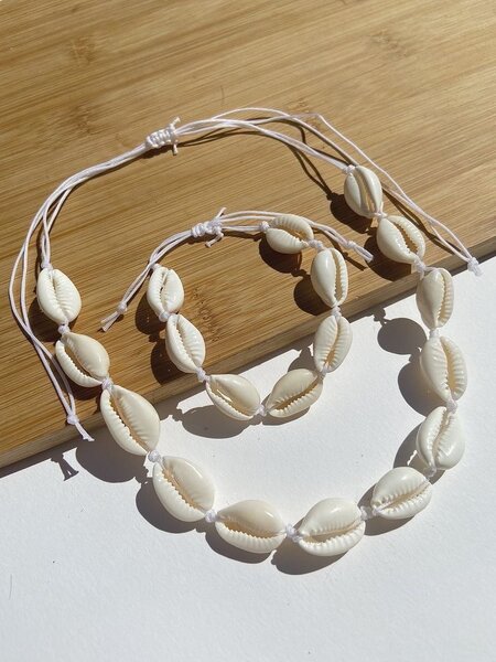 Collier coquillage tendance