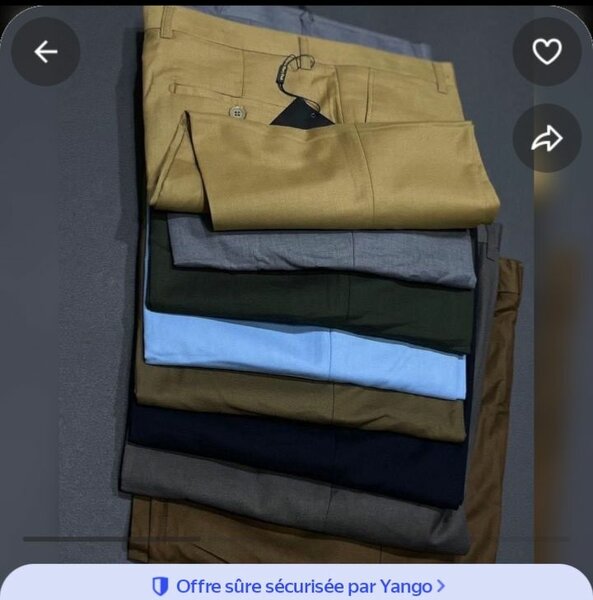 Pantalons homme élégants