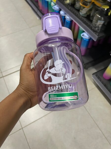 Gourde Sportive en Plastique Violet