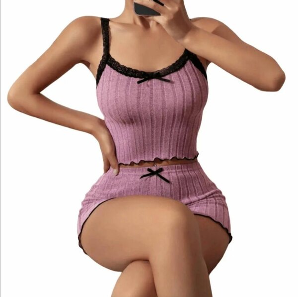 Ensemble de Nuit Confortable Femme