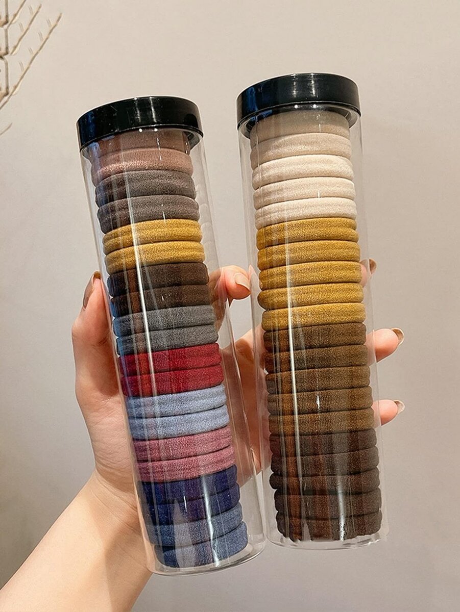 Élastiques à cheveux colorés