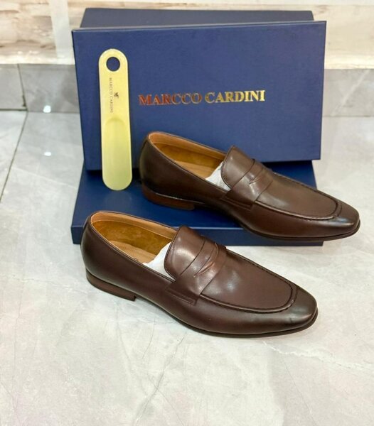 Mocassins élégants en cuir