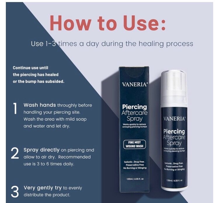 Piercing spray(Aftercare)