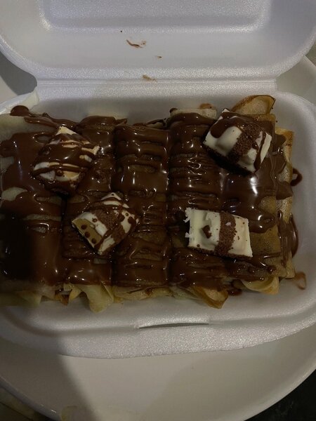 Crêpes gourmandes au chocolat