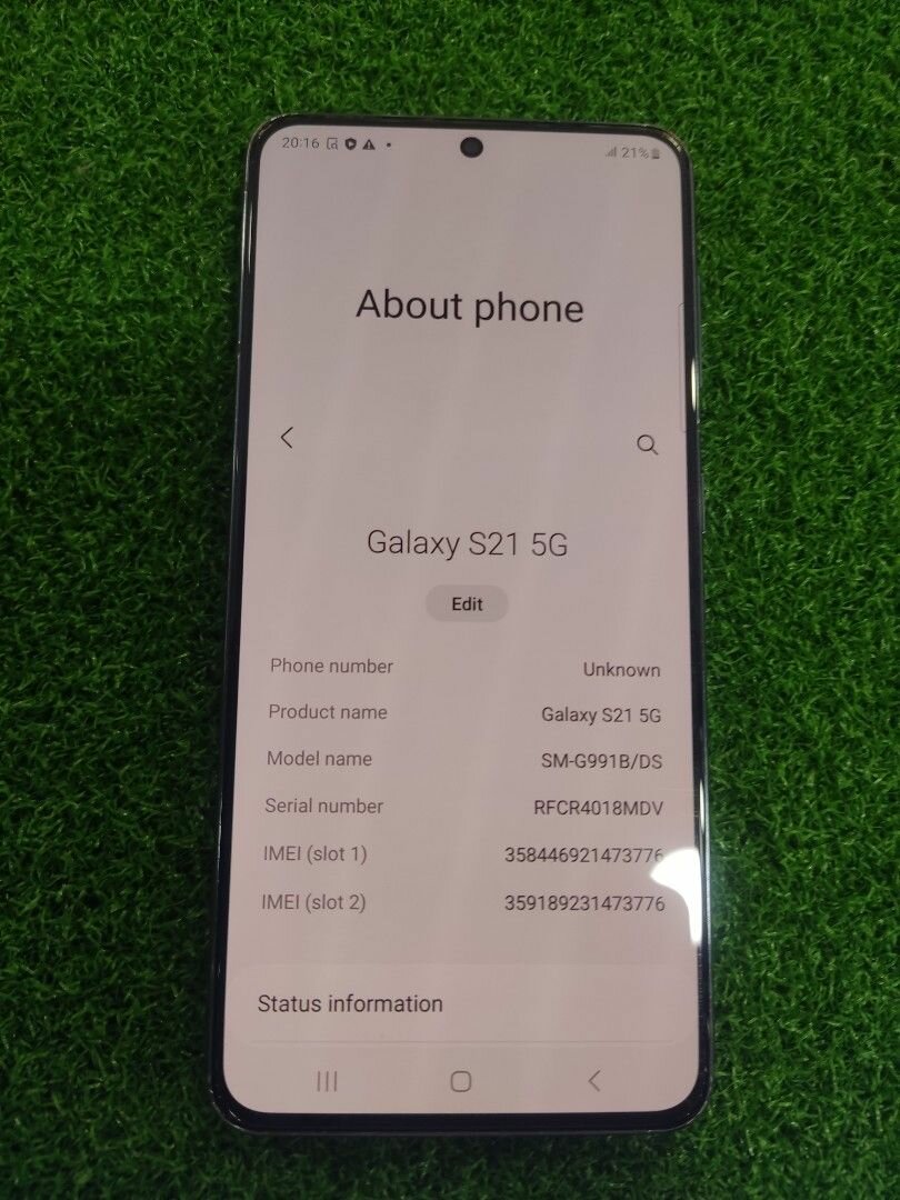 Galaxy S21 Ultra 5G 256gb/12gb ram Crack screen works perfec