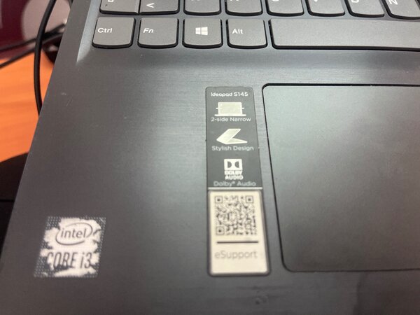 Lenovo Ideapad S145 i3 15.6 pouces