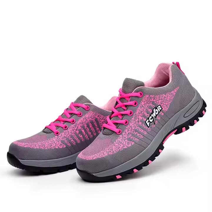 Sunland New Arrival Women Womens Steel Toe Chaussure De Secu