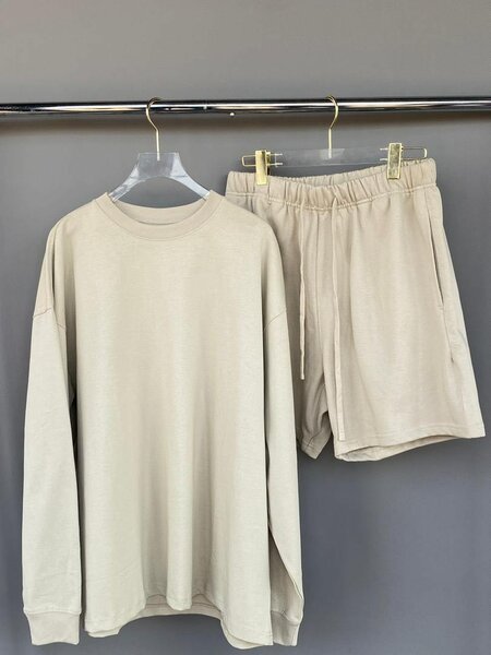 2 piece unisex long sleeve shirt