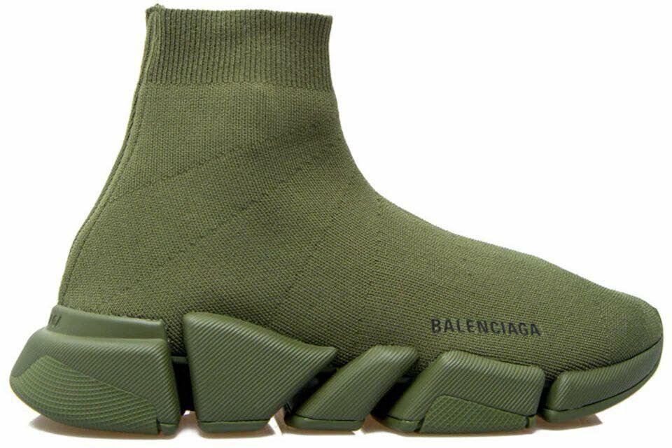 Baskets vertes Balenciaga