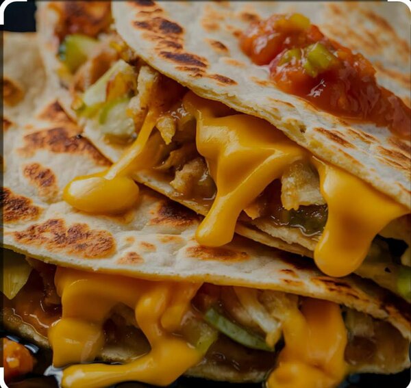 Délicieux Quesadillas et Burgers