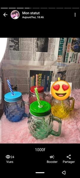 Ensemble de Tasses Colorées