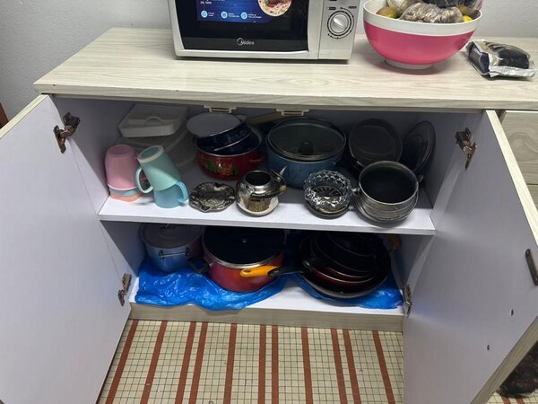 Armoire de cuisine en bois