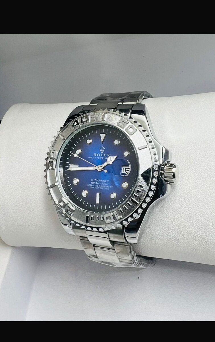 Montre de luxe acier inoxydable