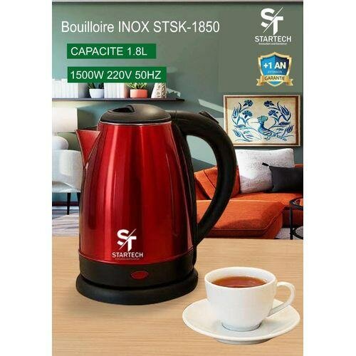 Bouilloire INOX Startech 1.8L