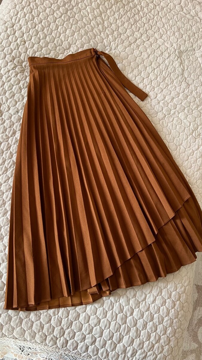 юбка на запах , дина миди