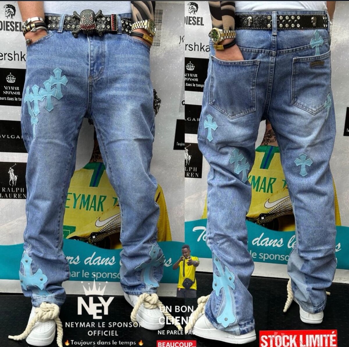 Jeans Streetwear Homme