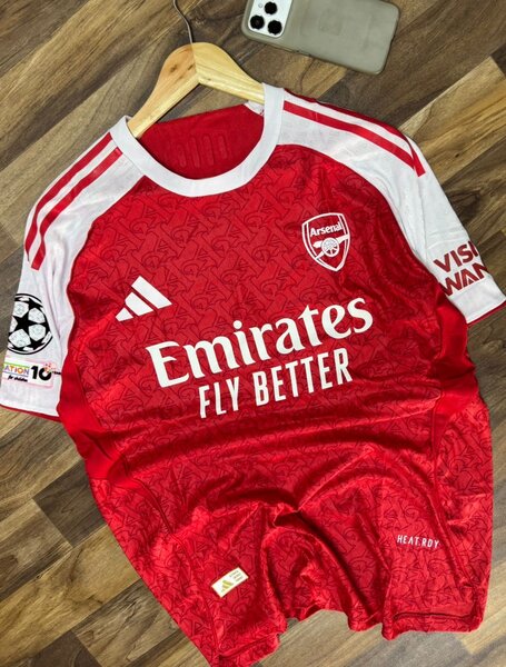 Maillot de Foot Arsenal Rouge