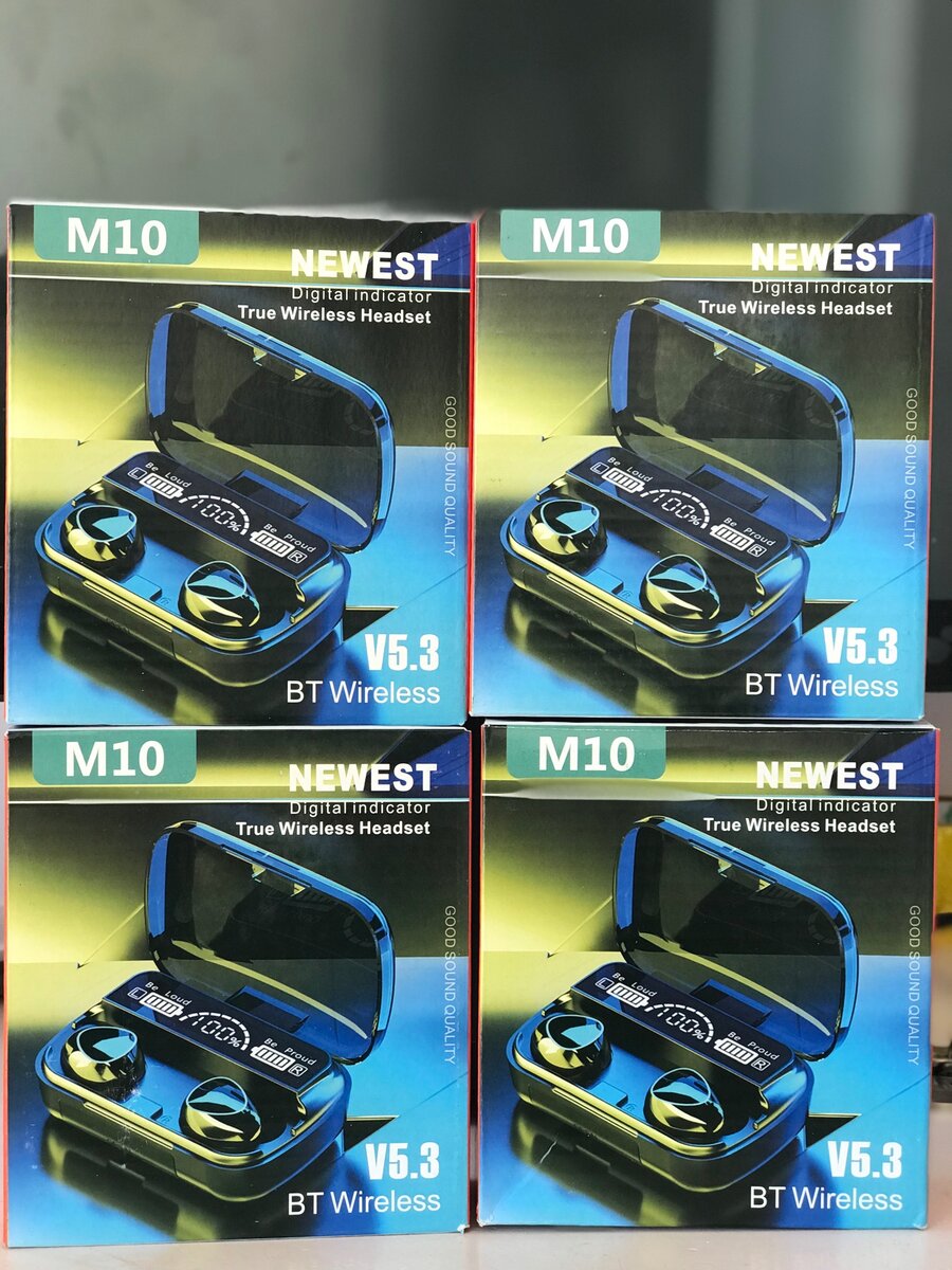 True wireless stereo earphones