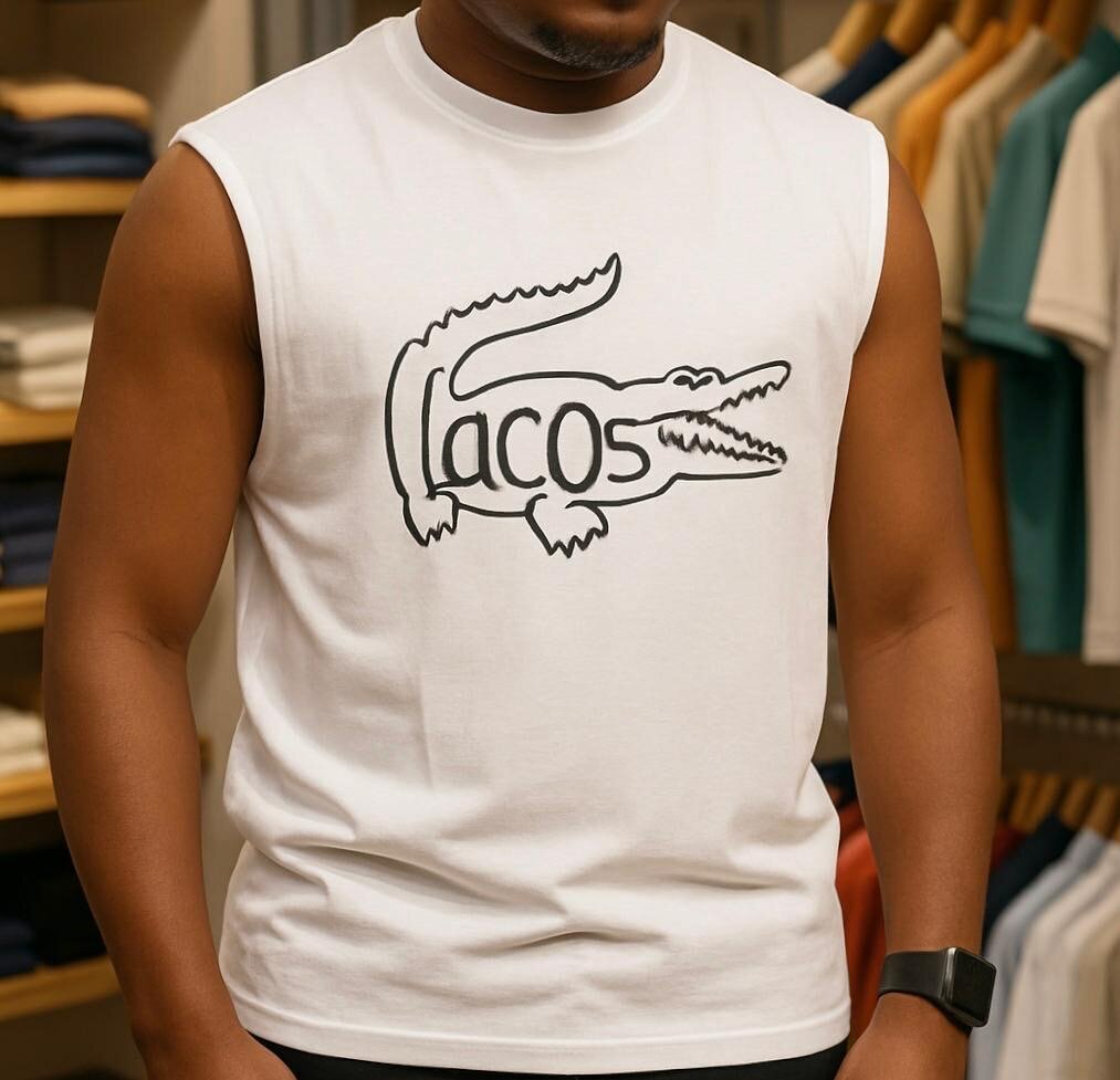 T-shirt graphique de marque